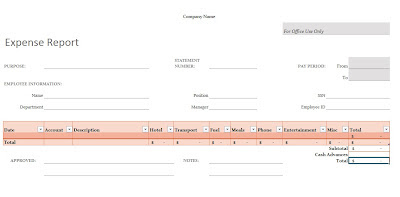 Travel Expense Report