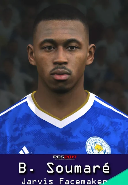 Boubakary Soumaré Face For PES 2017