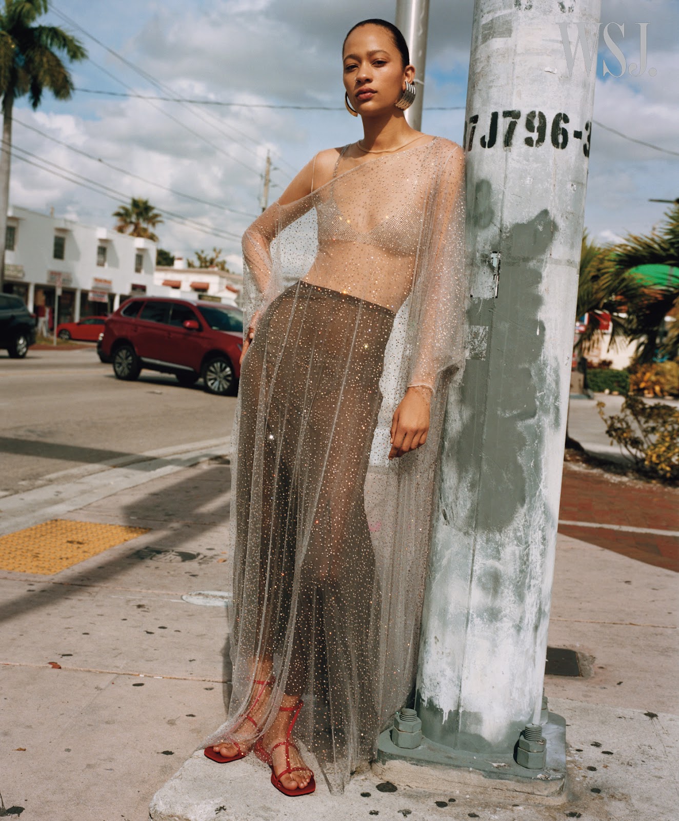 Selena Forrest in WSJ. Magazine April 2023 by Angelo Pennetta