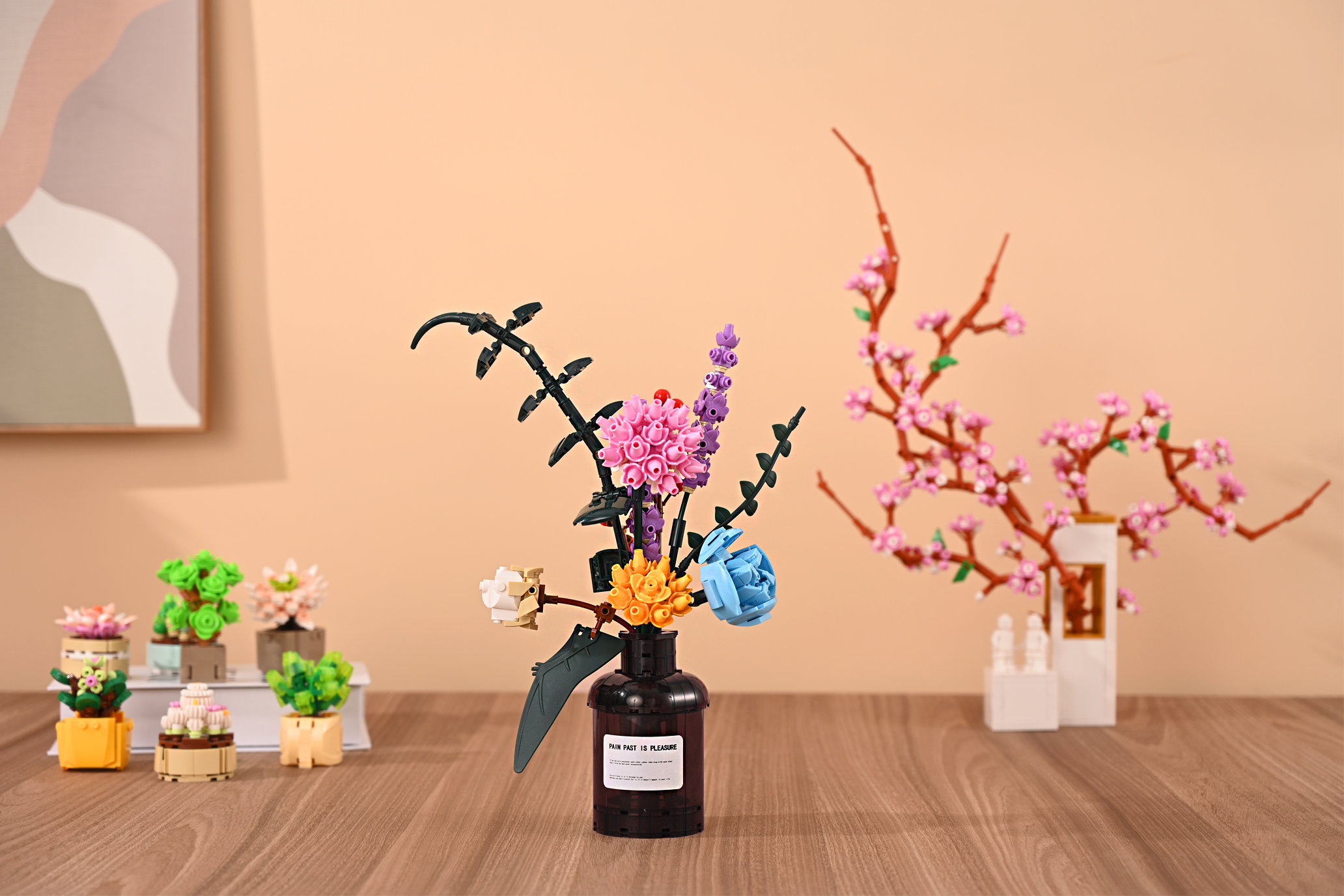 3D printed this vase for my flower bouquet : r/lego