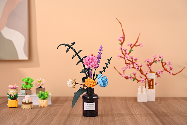 Nifeliz flowers compatible with lego flowers
