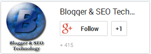 Add Google Plus Badge Widget To Blogger