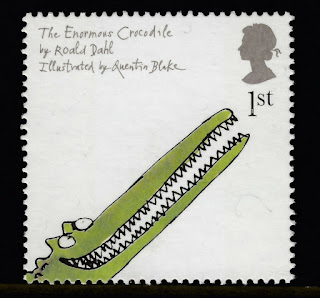 ROALD DAHL - THE ENORMOUS CROCODILE ILLUSTRATED ON 2006 STAMP