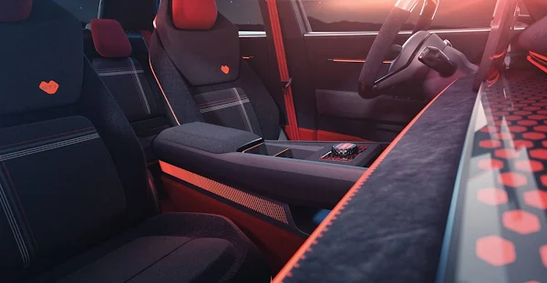 Volkswagen Golf GTI elétrico 2026 tem novas imagens reveladas