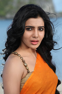 Samantha Saree Hot Stills