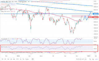 Grafico donde vemos el indicador RSI