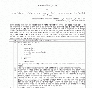CISF HEAD CONSTABLE GD RECRUITMENT 2023-24 | केन्द्रीय औद्योगिक सुरक्षा बल में हेड कांस्टेबल के 215 पदों पर भर्ती