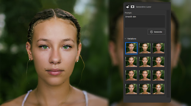 Skin Softening in Photoshop AI Example 2