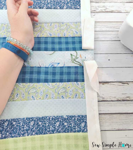how to quilt as you go