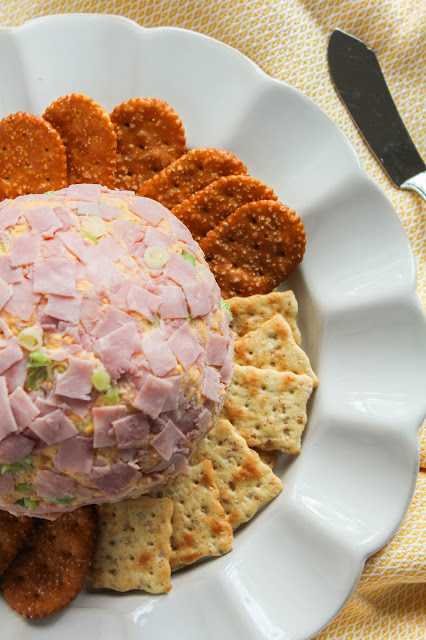 Ham & Cheddar Cheese Ball | The Chef Next Door