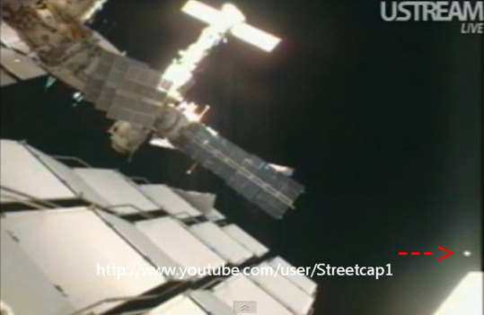 Άγνωστης ταυτότητας ιπτάμενο αντικείμενο κοντά στο Διεθνή Διαστημικό Σταθμό (ISS) VIDEO