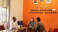 Kapolres Asahan Silaturahmi Jalin Sinergitas Dengan Ketua Bawaslu Asahan