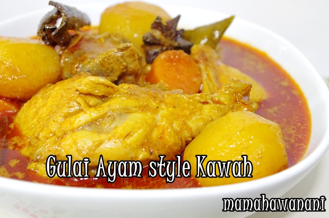 Sometimes things doesnt happen the way we want: Gulai Ayam 