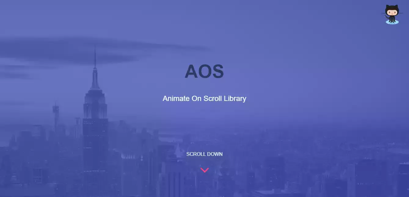 AOS (Animate On Scroll)