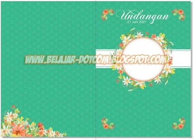 Tutorial Membuat Desain Undangan Vintage di CorelDRAW