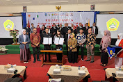 Prof. Dr. Siti Azizah Ma'aruf Amin Putri Wapres RI bersama Ketum DPP BMWI Syamsul Hidayah Menghadiri Kuliah Umum & Melantik Pengurus BMWI Jawa Timur 