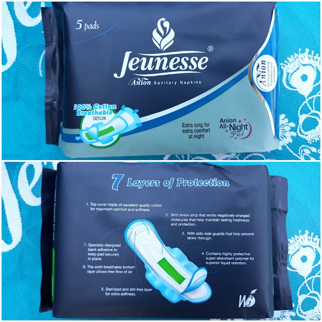 Jeunesse Anion All Night Pad 32 cm 5s (Php 71)