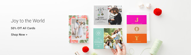 Joy to the World - Celebrate the season with beautiful, custom holiday cards