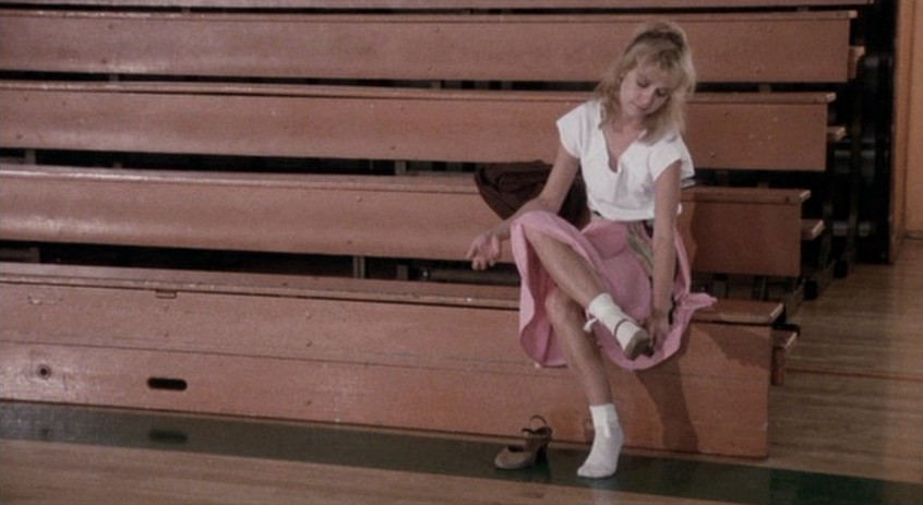 Meanwhile back in the gymnasium as Brenda and Cindy are being reprimanded 