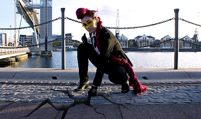Cosplayer Nazia in action! The first cosplayed C.Viper in London UK. 