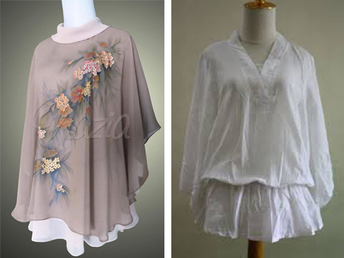 model baju atasan bahan sifon model baju atasan bahan sifon