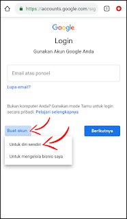 Cara Membuat Akun Baru Google Di Smartphone