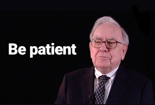 Warren Buffett get rich slow be patient