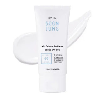 Etude House Soon Jung Mild Defence Sun Cream SPF 49 PA++ Review