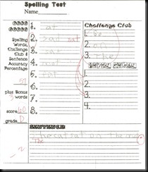 spelling test 2