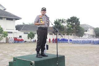 Kapolresta Yogyakarta Himbau Siswa SMK N 2 Yogyakarta Tingkatkan Belajar 