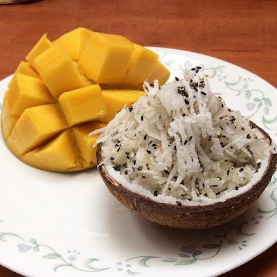 Grated coconut