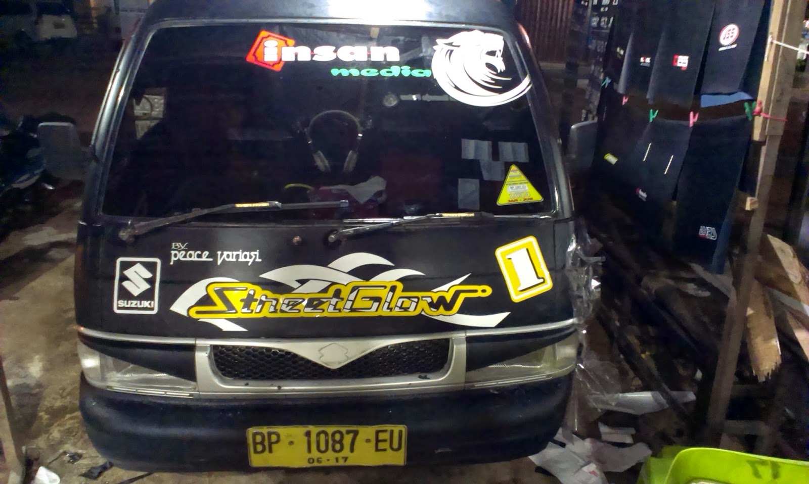 NEW PEACE VARIASI CUTTING STIKER  STIKER  MOTOR MOBIL  BATAM