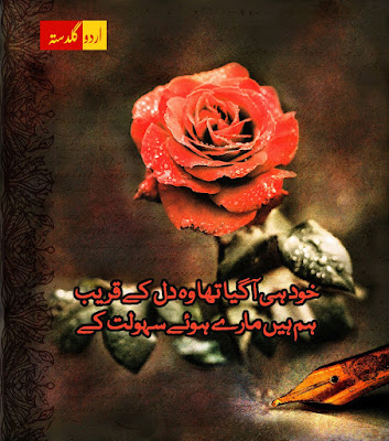 محبت بھری اردو شاعری