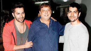 Varun with his Father and bother