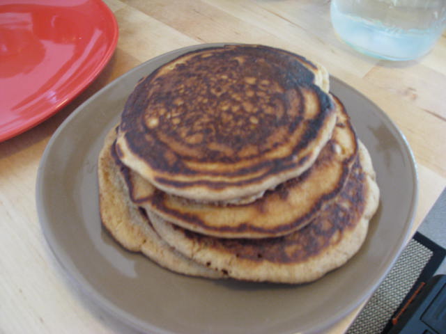 pancakes They was pancakes pleased! quite  without flour to and oatmeal were make how to make easy very