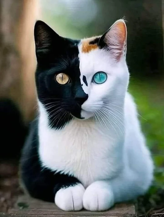 Stunning-looking cat but is she real?