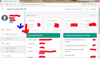 cara melihat downline di HPAI login avo