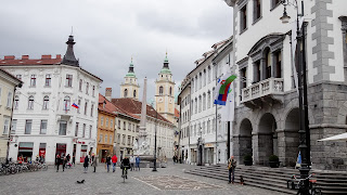 Its nice to walk through Ljubliana