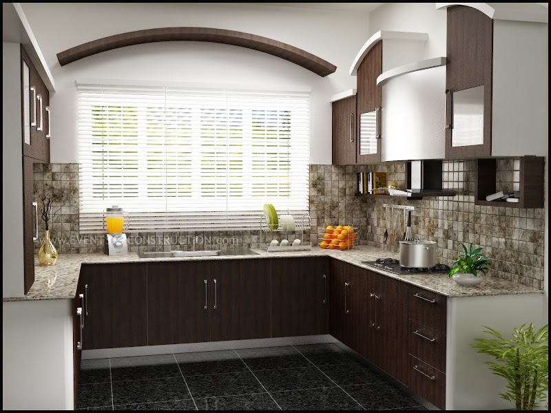 Amazing! Simple Kitchen Design Kerala, House Plan Simple