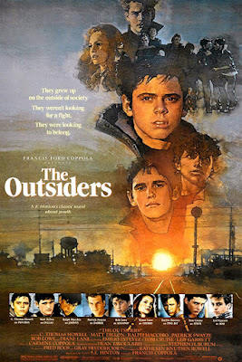 Póster película Rebeldes - The Outsiders