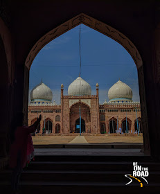 Praying at Taj-ul-Masajid, Bhopal