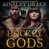 hockey gods by ainsley drake medieval romance books hockey reads sports gritty novels female warrior strong heroine