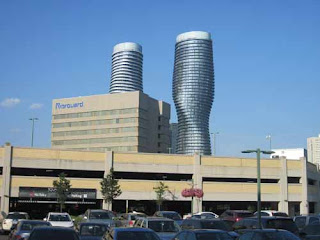 Absolute Condos Behind Square One.