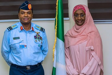 Nigeria’s Humanitarian Affairs Minister Sadiya Farouq Secretly Marries Chief Of Air Staff Abubakar