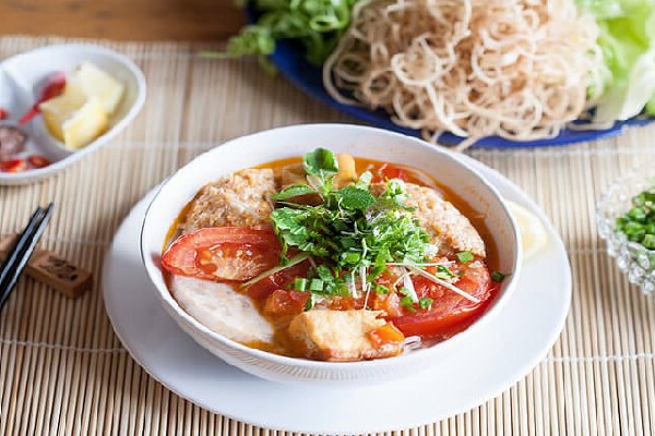 Cách nấu bún riêu miền tây