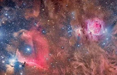Nebulosas Cabeça de Cavalo e Órion