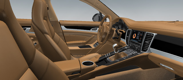 Porsche Panamera Leather Interior