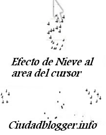 Como Añadir Efecto De Nieve al Cursor del Mouse Como Añadir Efecto De Nieve al Cursor del Mouse