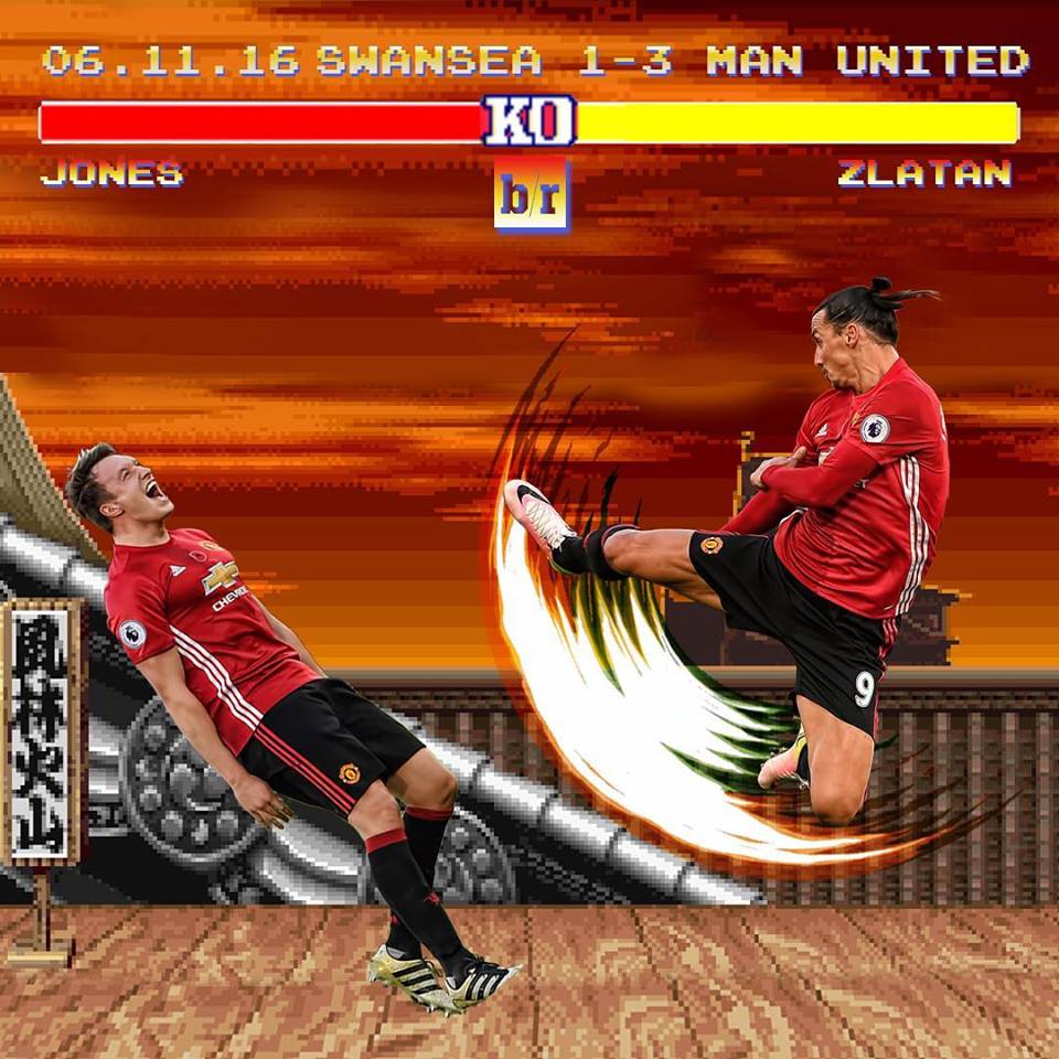 Ini Lho Kumpulan Meme Lucu Terbaru Tendangan Kungfu Ibrahimovic Ke