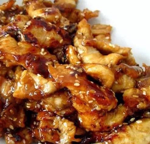 Slow Cooker Teriyaki Chicken #dinner #crockpot